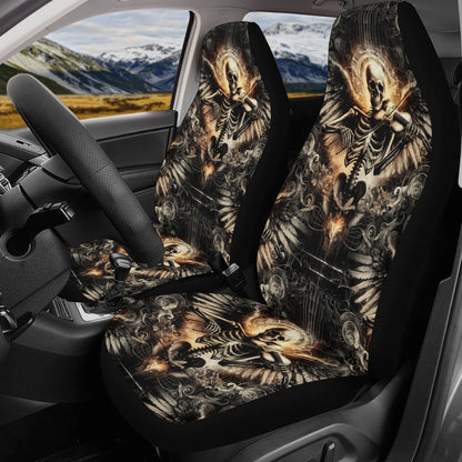 Violin Virtuoso - Car Seat Covers - A Harmonious Fusion