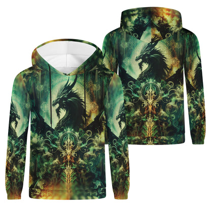 Dragons Domain - Unisex Hoodie - A Mystical Journey