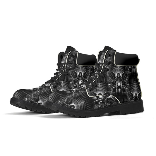 Death on Wheels - Womens Boots - A Dark Ride