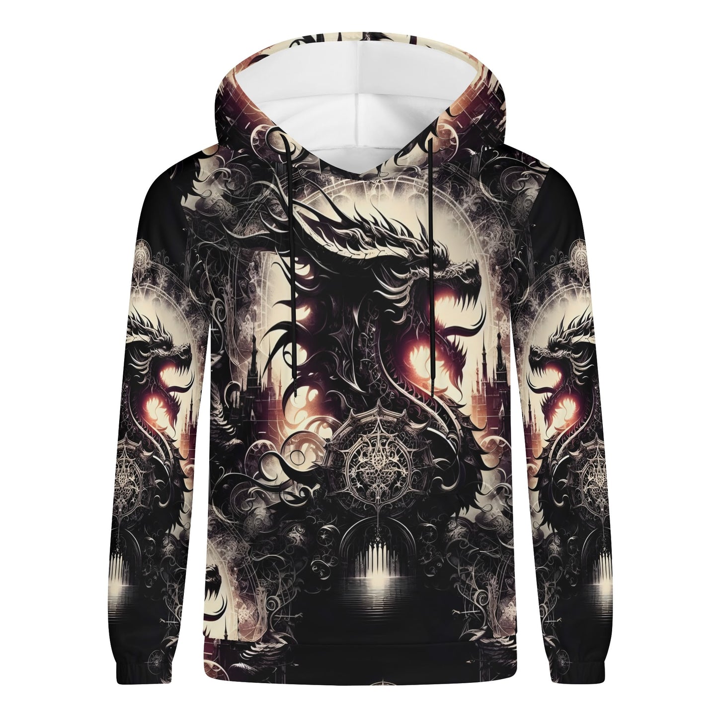 Dragons Dominion - Unisex Hoodie - A Gothic Masterpiece