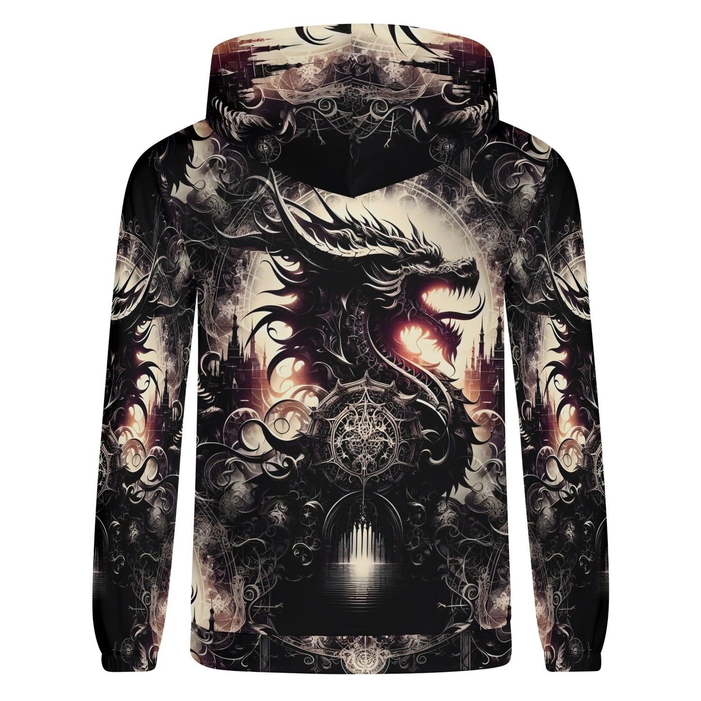 Dragons Dominion - Unisex Hoodie - A Gothic Masterpiece