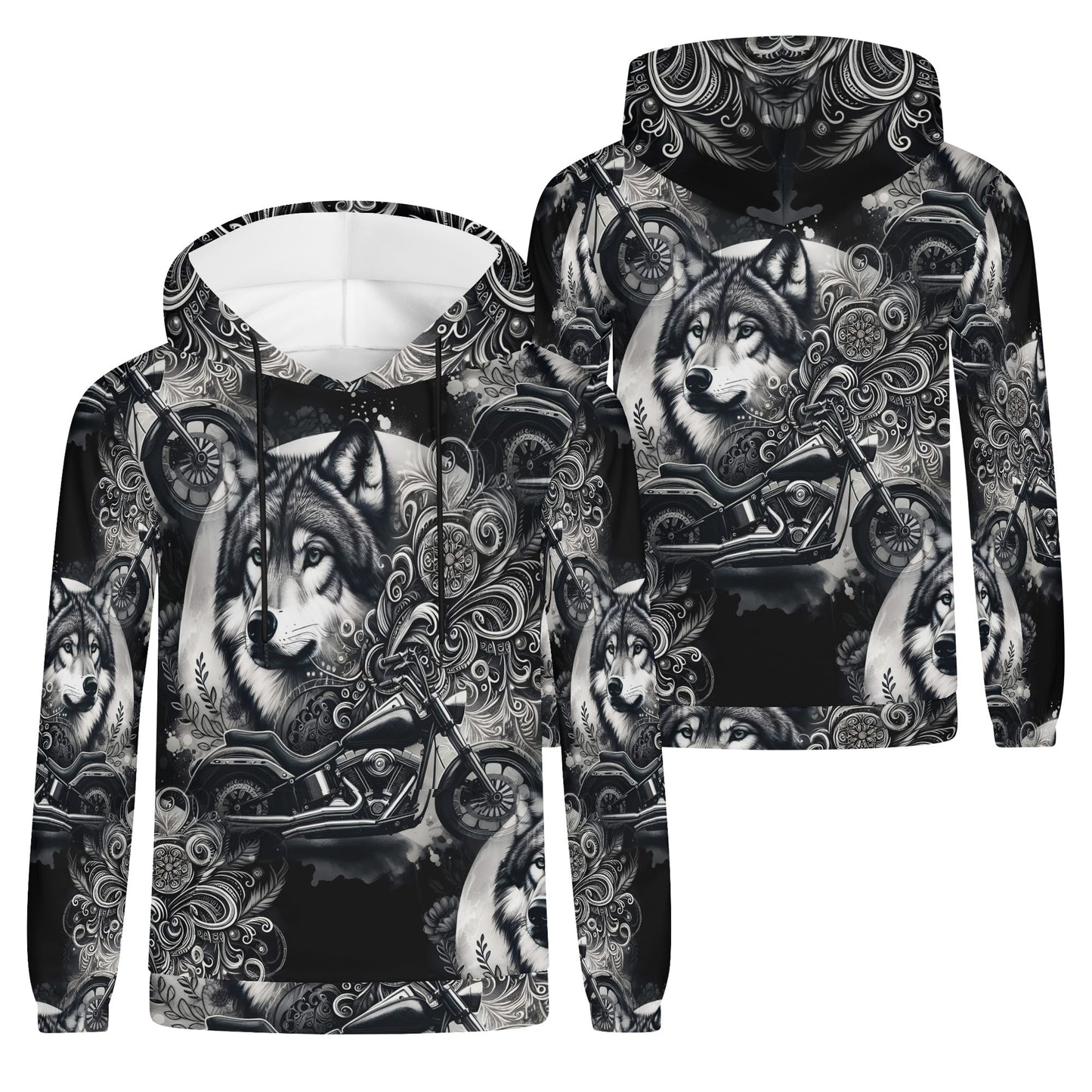 Wolf Rider - Unisex Hoodie - A Wild Ride