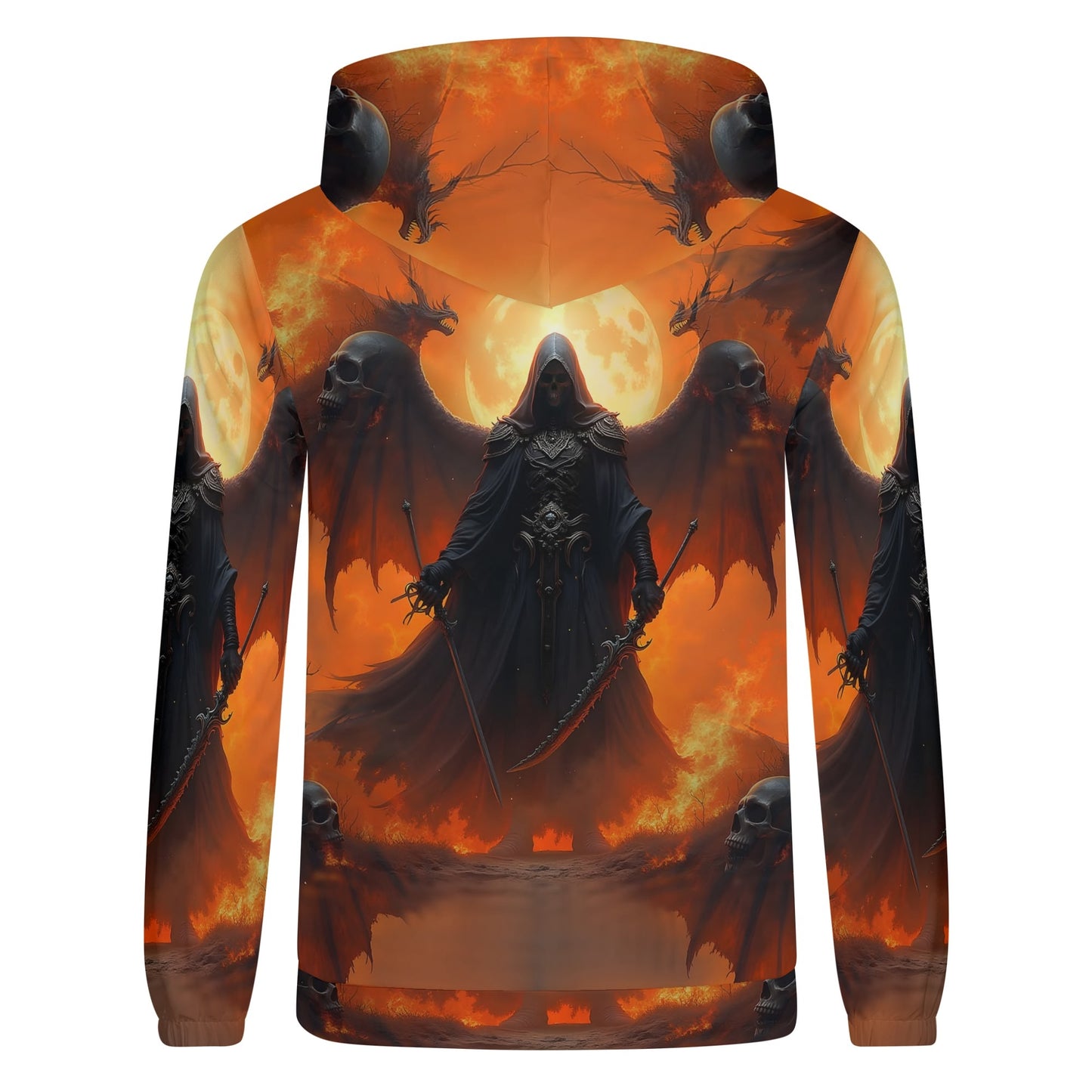 Dark Moon Knight - Unisex Hoodie - A Shadowy Embrace