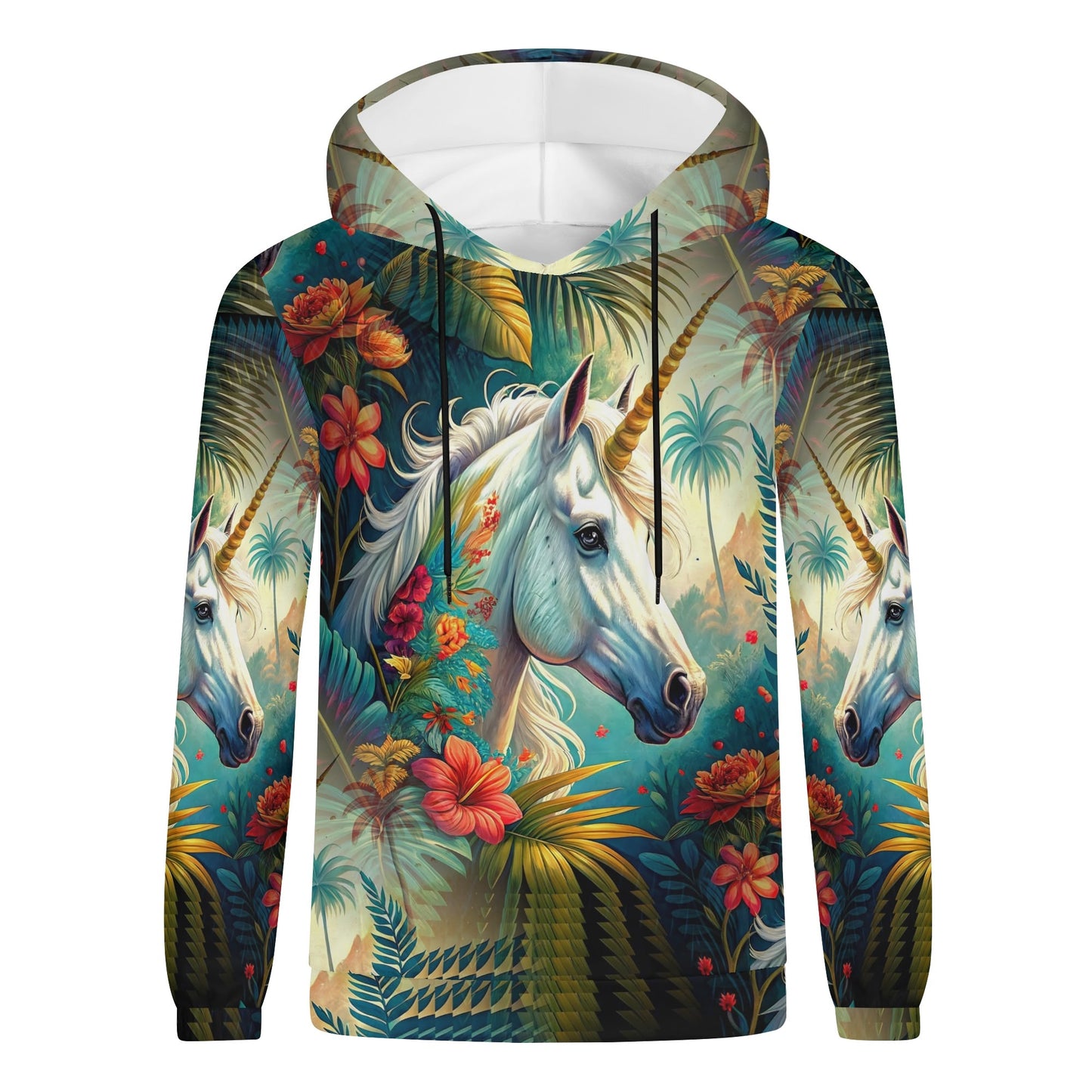 Unicorn Oasis - Unisex Hoodie - A Magical Escape