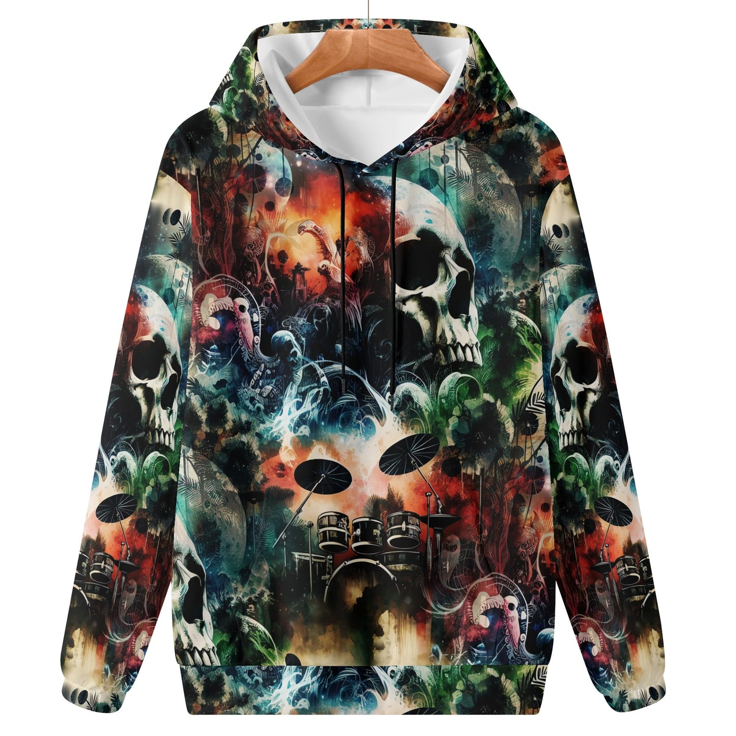 Dreamscape Drums - Unisex Hoodie - A Surreal Symphony