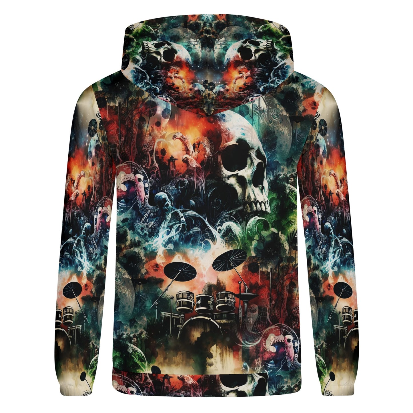 Dreamscape Drums - Unisex Hoodie - A Surreal Symphony