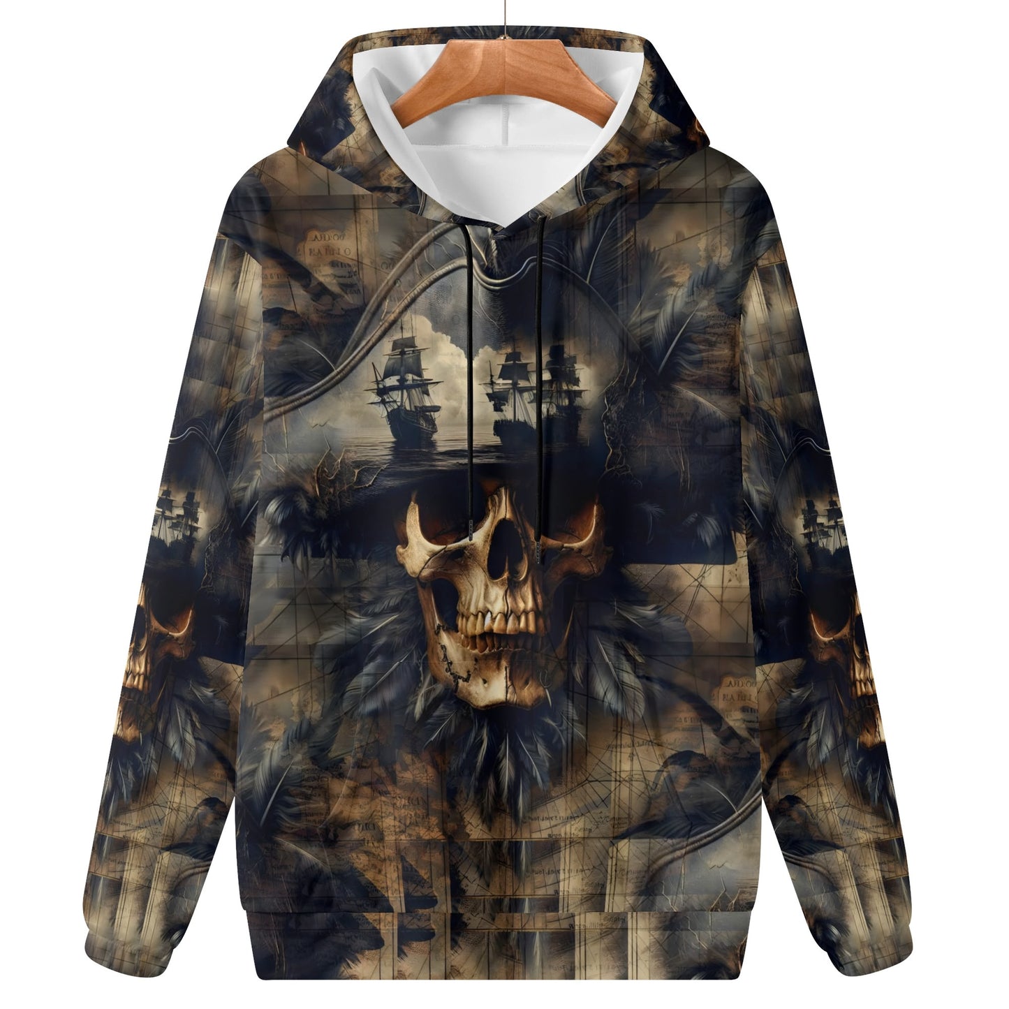 Skull and Sea - Unisex Hoodie - A Nautical Nightmare