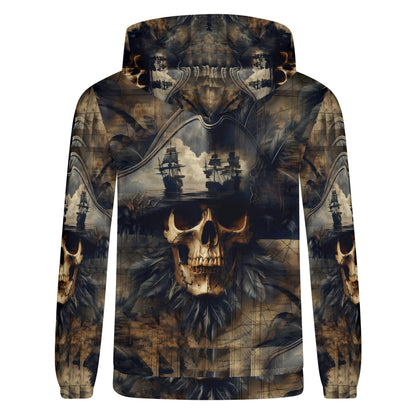 Skull and Sea - Unisex Hoodie - A Nautical Nightmare