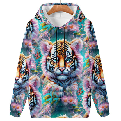 Adorable Tiger - Unisex Hoodie - A Whimsical Wildlife Wonder