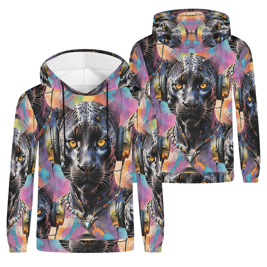 Black Panther Beats - Unisex Hoodie - A Wildly Cool Fusion