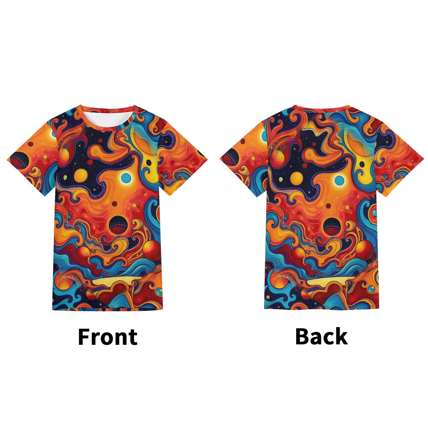 Cosmic Vortex - Unisex T-Shirt - A Psychedelic Journey