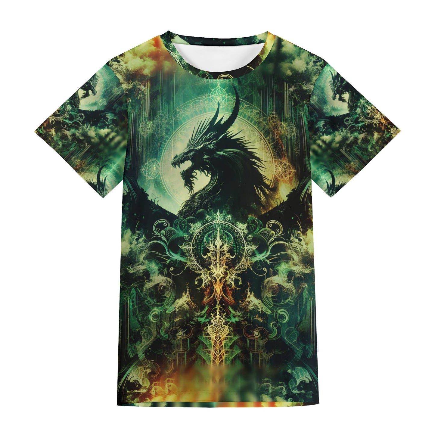 Dragons Domain - Unisex T-Shirt - A Mystical Journey