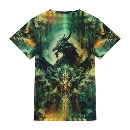 Dragons Domain - Unisex T-Shirt - A Mystical Journey