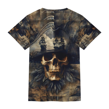 Skull and Sea - Unisex T-Shirt - A Nautical Nightmare