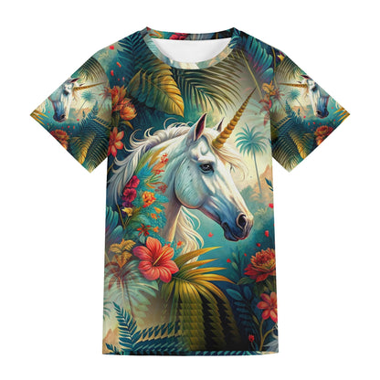 Unicorn Oasis - Unisex T-Shirt - A Magical Escape