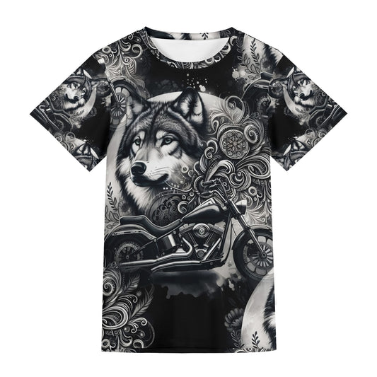 Wolf Rider - Unisex T-Shirt - A Wild Ride