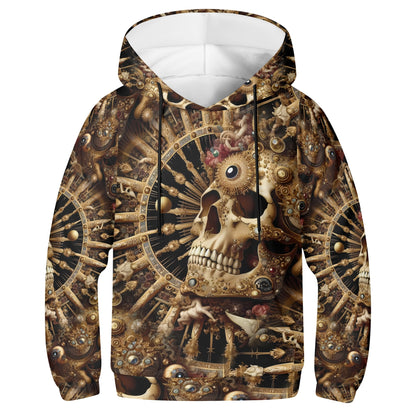 Baroque Bliss - Kids Hoodie - A Luxurious Tapestry