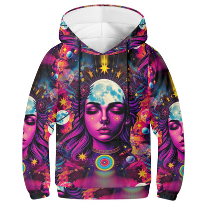 Celestial Chic - Kids Hoodie - A Cosmic Dream