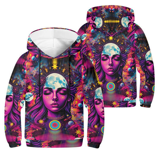 Celestial Chic - Kids Hoodie - A Cosmic Dream