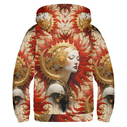 Celestial Rift - Kids Hoodie - A Steampunk Dream