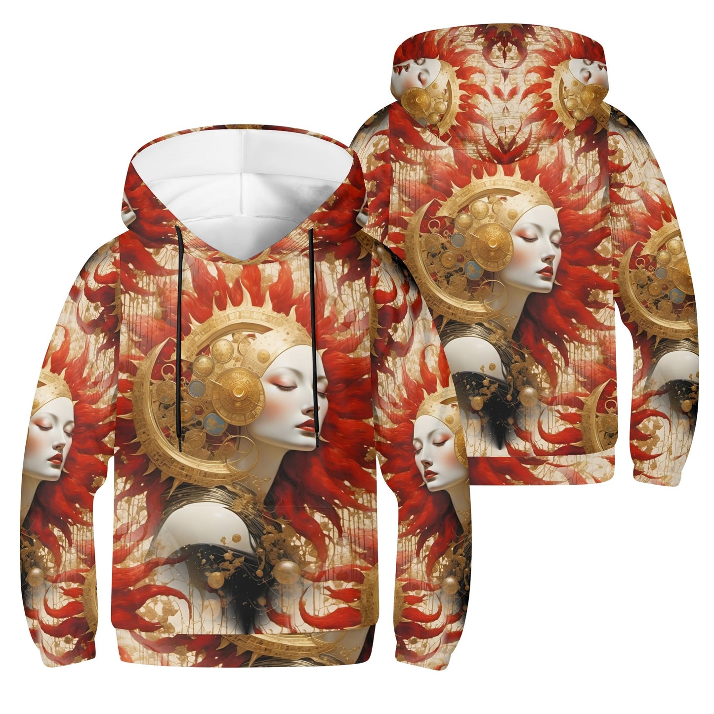 Celestial Rift - Kids Hoodie - A Steampunk Dream