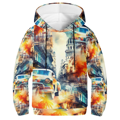 Havana Heat - Kids Hoodie - A Tropical Escape