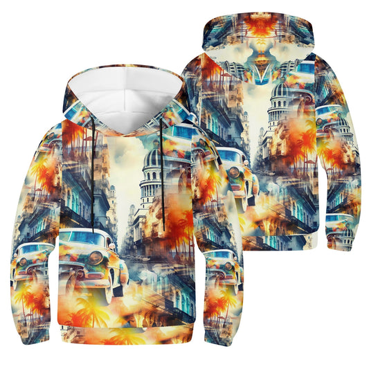 Havana Heat - Kids Hoodie - A Tropical Escape