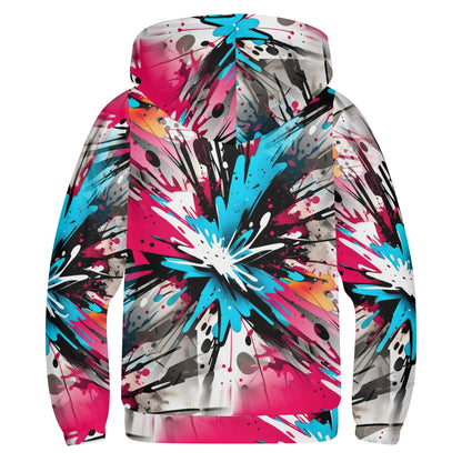 Inked Up - Kids Hoodie - A Burst of Color