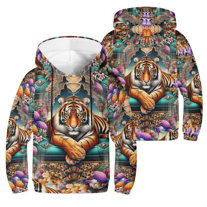 Wild Couture - Kids Hoodie - A Luxurious Encounter