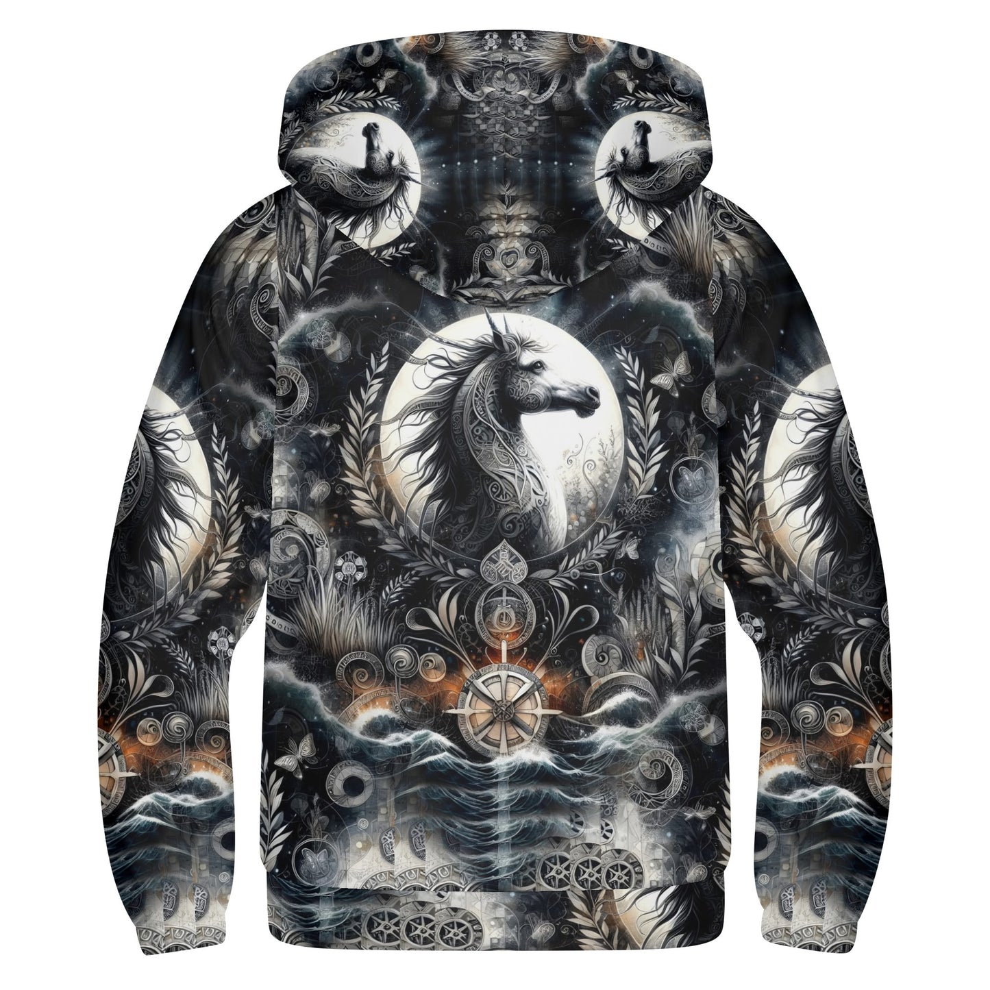 Celestial Charger - Kids Hoodie - A Mystical Ride