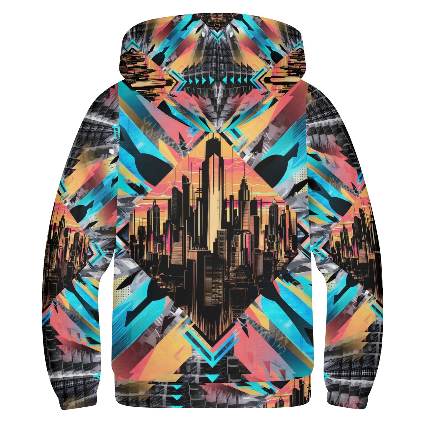 Neon Nights - Kids Hoodie - A Futuristic Vibe