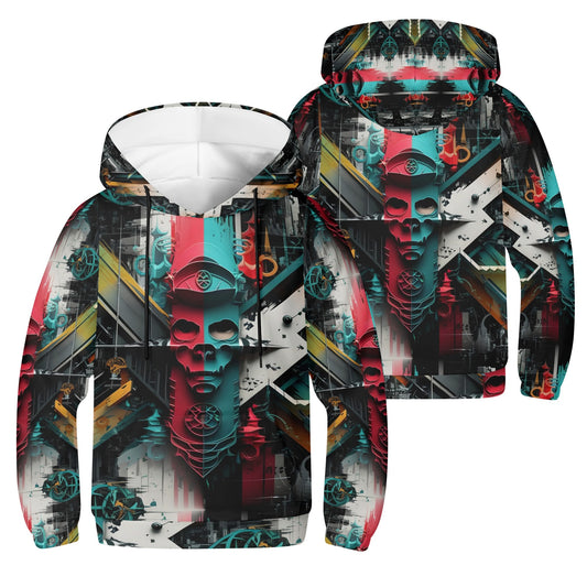 Urban Alchemy - Kids Hoodie - A Futuristic Fusion