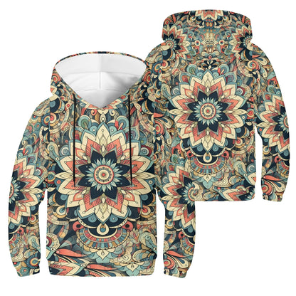 Visual Feast - Kids Hoodie - A Psychedelic Tapestry