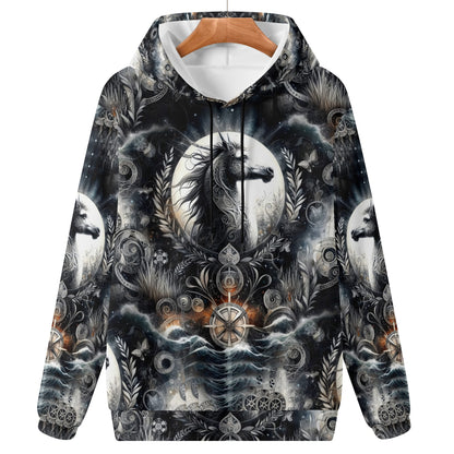 Celestial Charger - Unisex Hoodie - A Mystical Tapestry