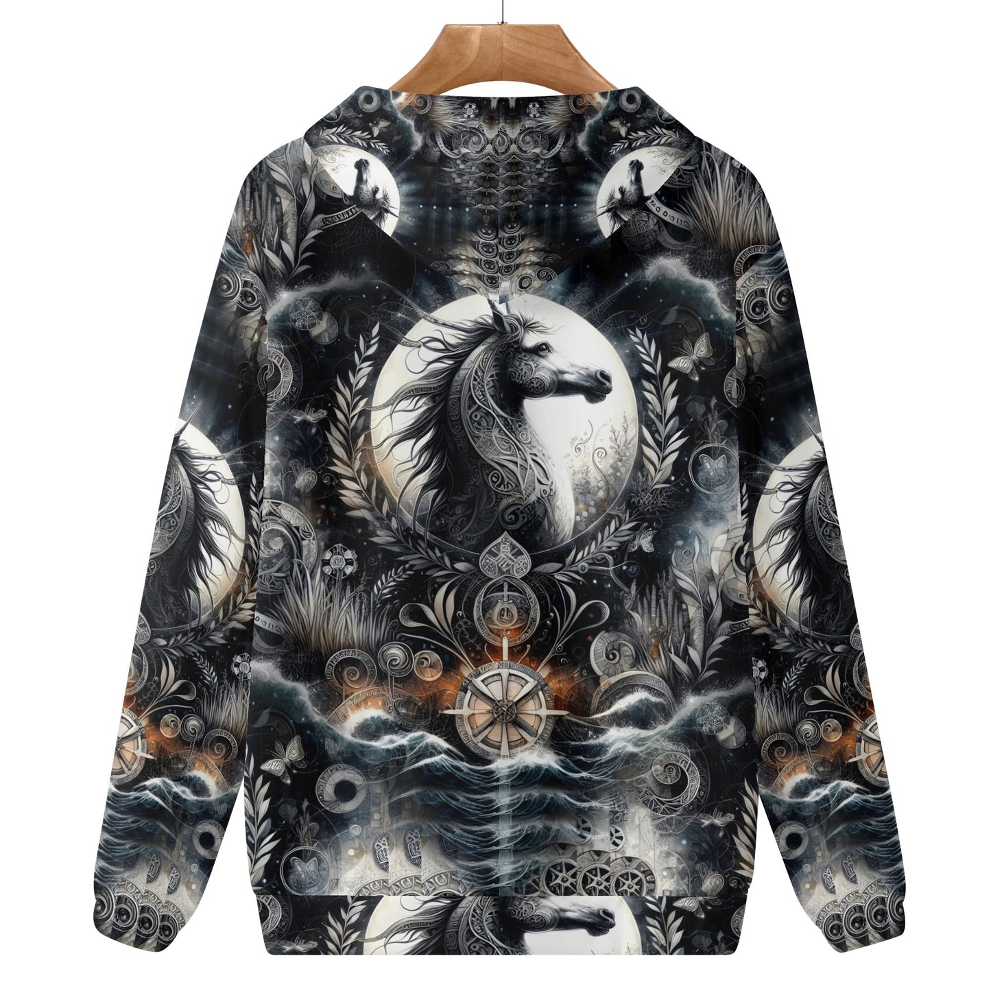 Celestial Charger - Unisex Hoodie - A Mystical Tapestry