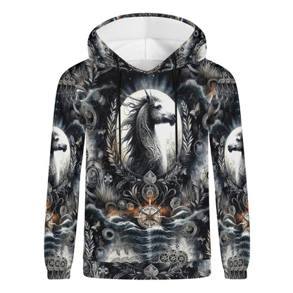 Celestial Charger - Unisex Hoodie - A Mystical Tapestry