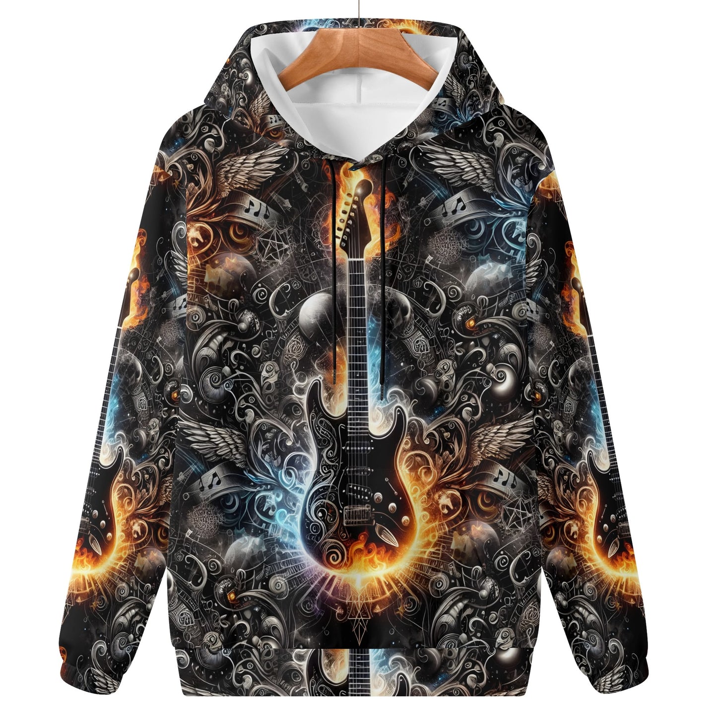 Guitar Galaxy - Unisex Hoodie - A Cosmic Jam