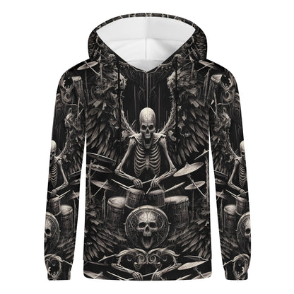 Dark Drumming - Unisex Hoodie - A Mystical Rhythm