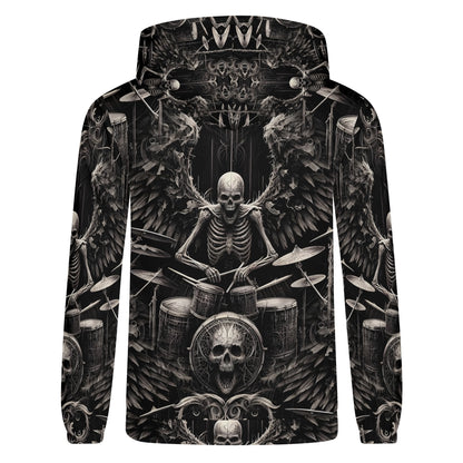 Dark Drumming - Unisex Hoodie - A Mystical Rhythm