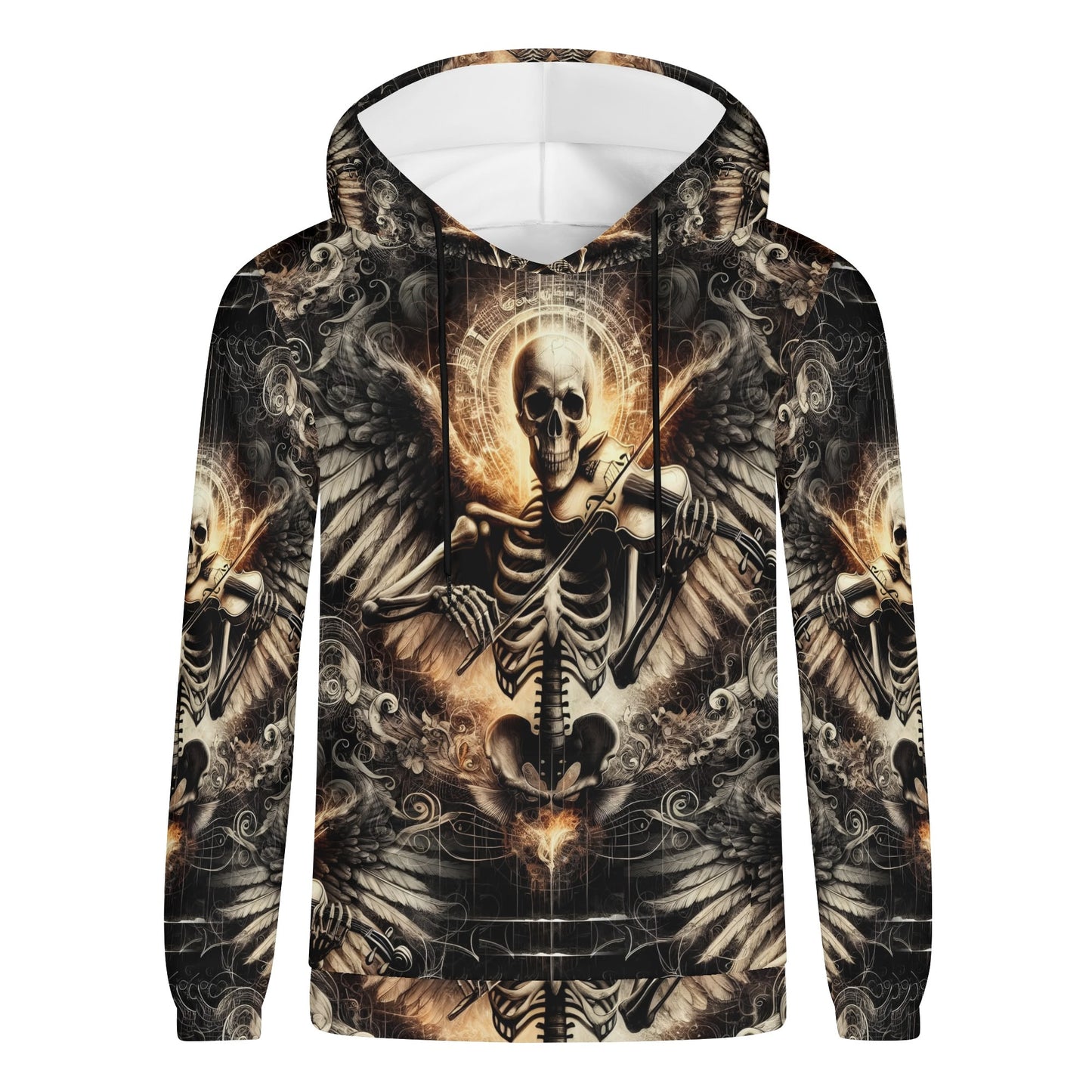 Violin Virtuoso - Unisex Hoodie - A Haunting Harmony