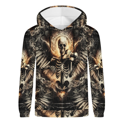 Violin Virtuoso - Unisex Hoodie - A Haunting Harmony