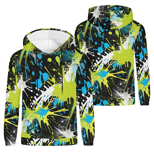 Ink Splashed - Unisex Hoodie - A Burst of Color