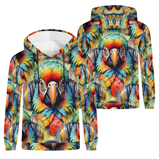 Macaw Beats - Unisex Hoodie - A Tropical Tune