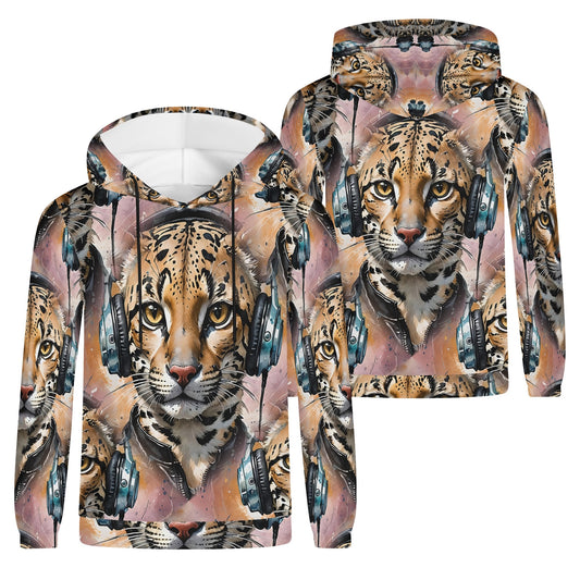 Ocelot Beats - Unisex Hoodie - A Wildly Cool Fusion