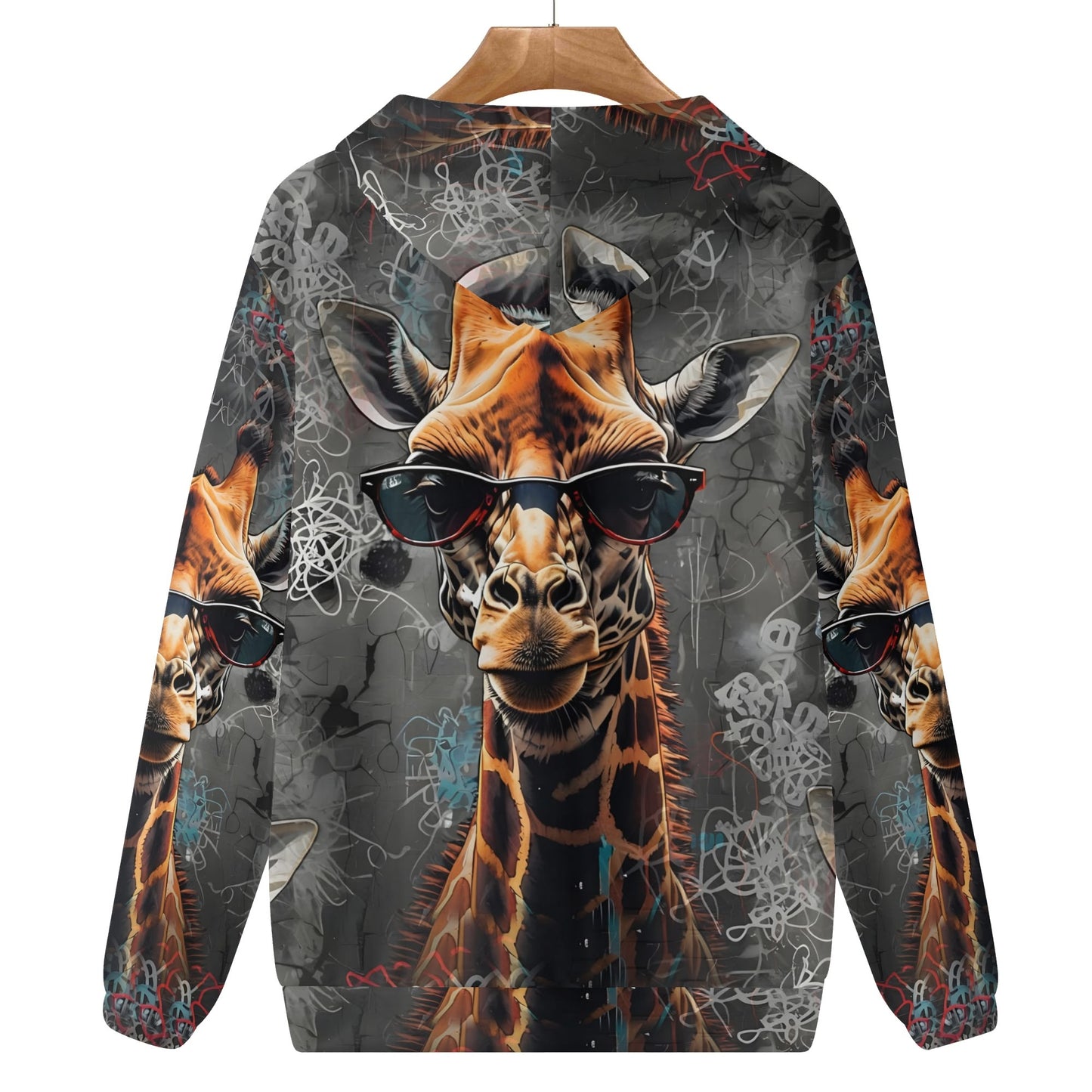 Streetwise Safari - Unisex Hoodie - A Wild Urban Fusion