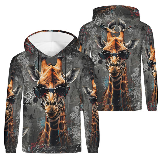 Streetwise Safari - Unisex Hoodie - A Wild Urban Fusion