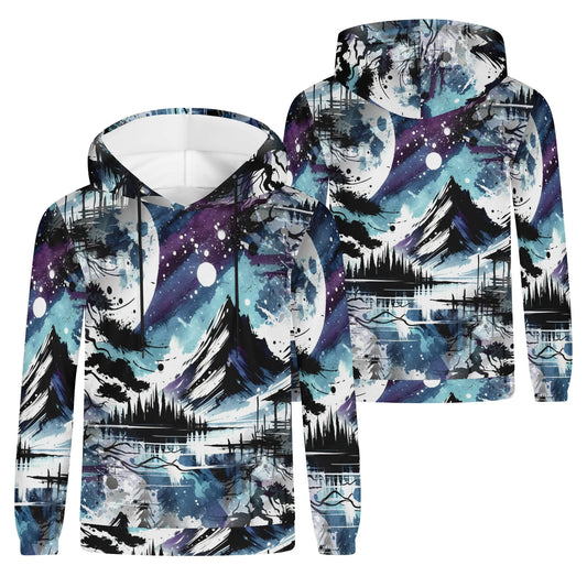 Silent Night - Unisex Hoodie - A Moonlit Escape