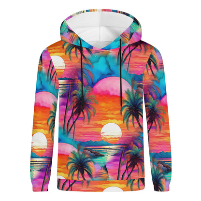 Oceans Kiss - Unisex Hoodie - A Sunset Serenade