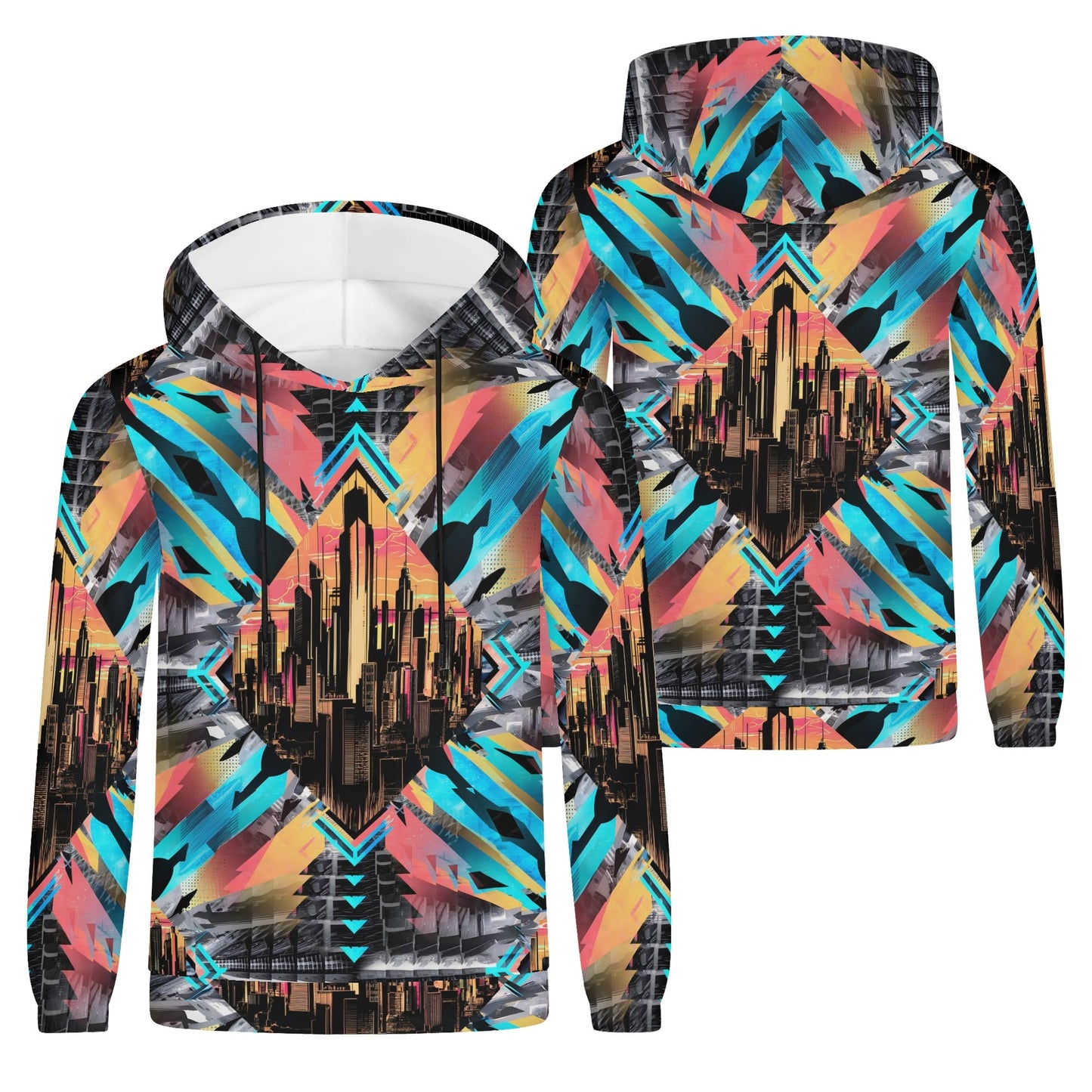 Neon Nights - Unisex Hoodie - A Futuristic Vibe