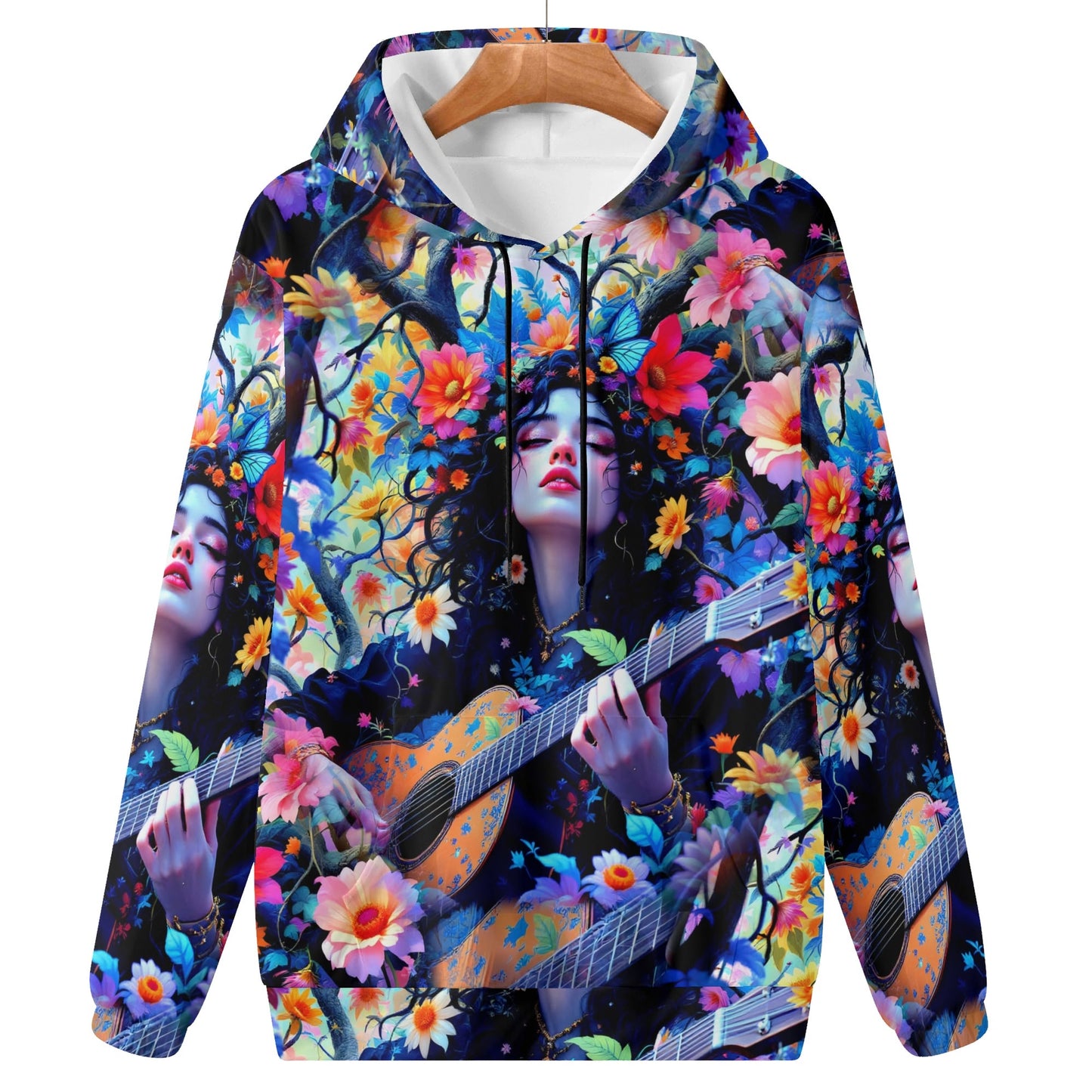 Garden of Sound - Unisex Hoodie - A Musical Bloom